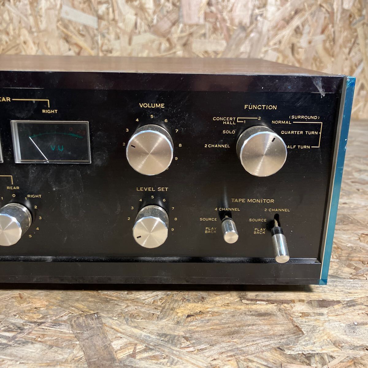 1円〜/Sansui/サンスイ/4チャンネルシンセサイザー/QS-1/山水/オーディオ機器/通電のみ確認/中古/現状品_画像3