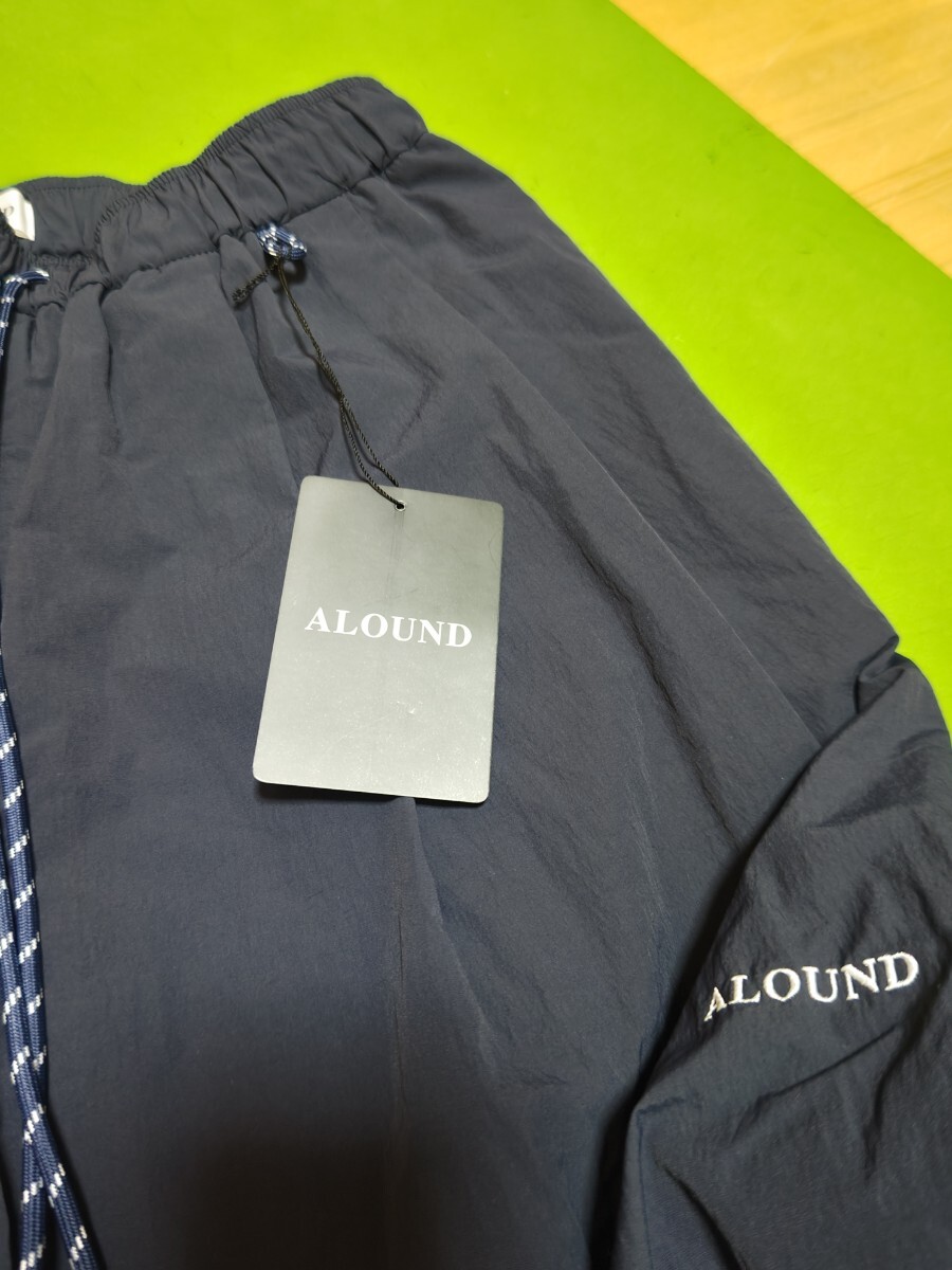 ALOUND TWOTUCK TAPERED NYLON PANTS アラウンド ツータック ALOUND TWOTUCK TAPERED NYLON PANTS アラウンド ツータック