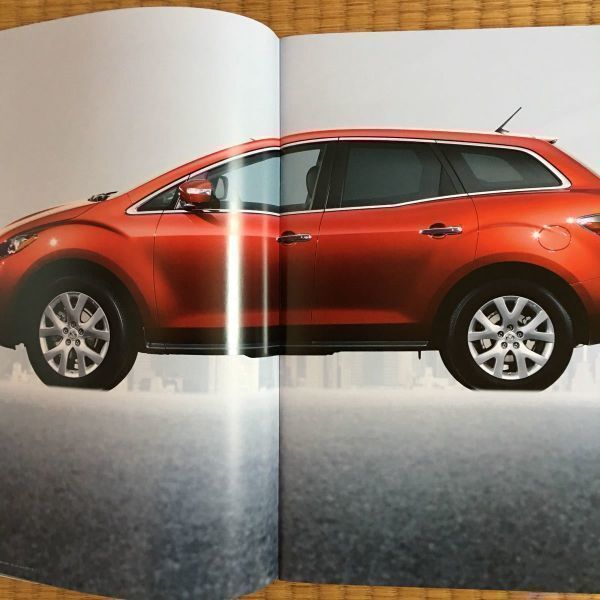  catalog Mazda crossover sport CX-7 2009 year 1 month issue 38P main various origin attaching / DISI direct injection gasoline turbo engine 