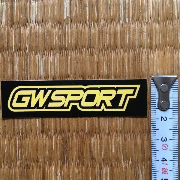 希少 【 GWSPORT シール 】スポーツ ゴールドウイン スポーツ ロゴ ステッカー ミニサイズ ワンポイント 小型の画像1