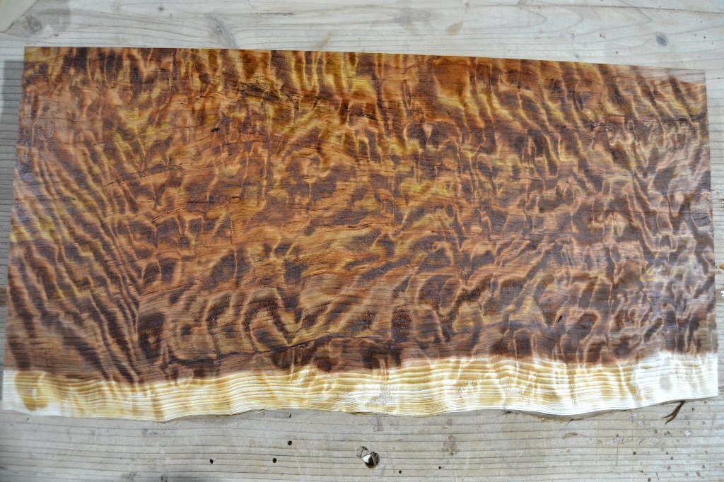 長45*幅22-23*厚1.5 杉1の木材木工材,一枚板自然木無垢材ＤＩＹ テーブル天板 スギの画像1