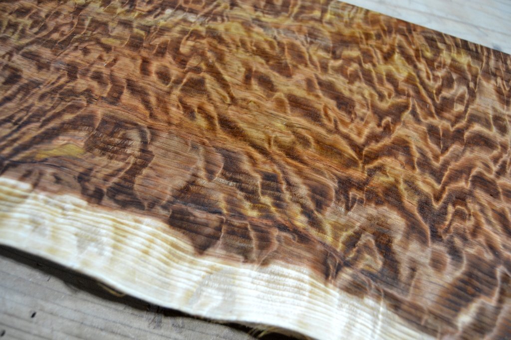 長45*幅22-23*厚1.5 杉1の木材木工材,一枚板自然木無垢材ＤＩＹ テーブル天板 スギの画像9