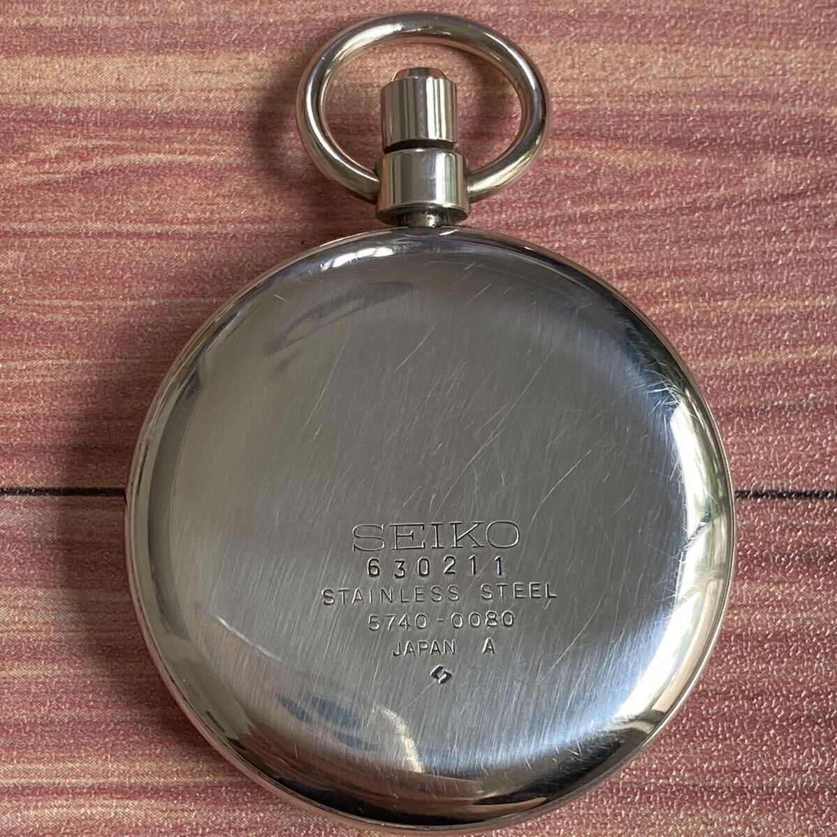  Seiko карманные часы load ma- bell 23 камень механический завод 5740-0080