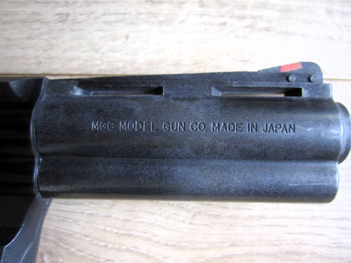 MGC モデルガンパイソン357マグナム ヘビーウエイト 未発火、18歳以上の画像9