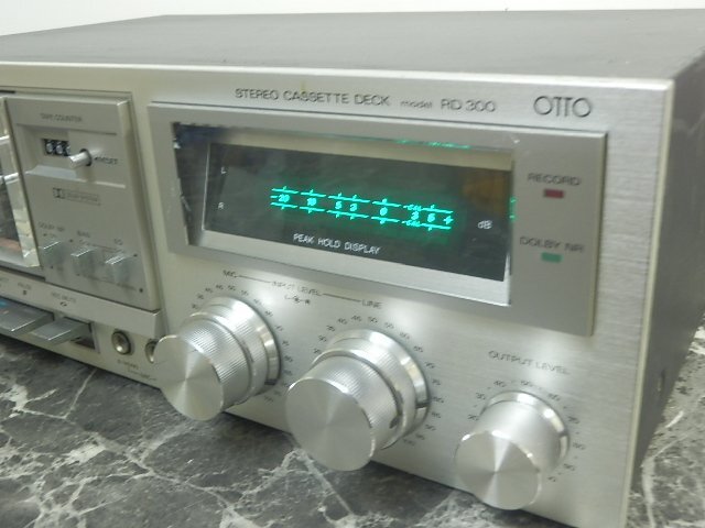 B6396M SANYO OTTO カセットデッキ RD300 通電ok イジェクト不良の画像3