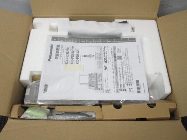 K3617M Panasonic パナソニック KX-PD552DL-H おたっくす ダークメタリック パーソナルファックス 未使用 美品の画像2