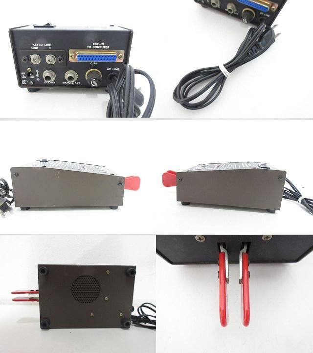 S3013S KATSUMI ELE-KEY EK-600 カツミ エレキー 通電確認 ボタン反応確認 破損あり ジャンク 現状品 部品取り用にの画像3