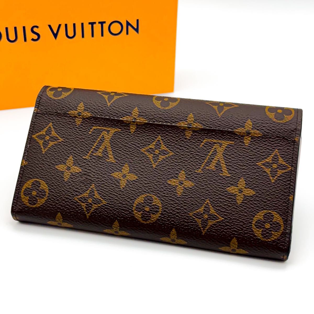 【極美品】新型モデル LOUIS VUITTON ルイヴィトン モノグラム ポルトフォイユ サラ ローズバレリーヌ 長財布