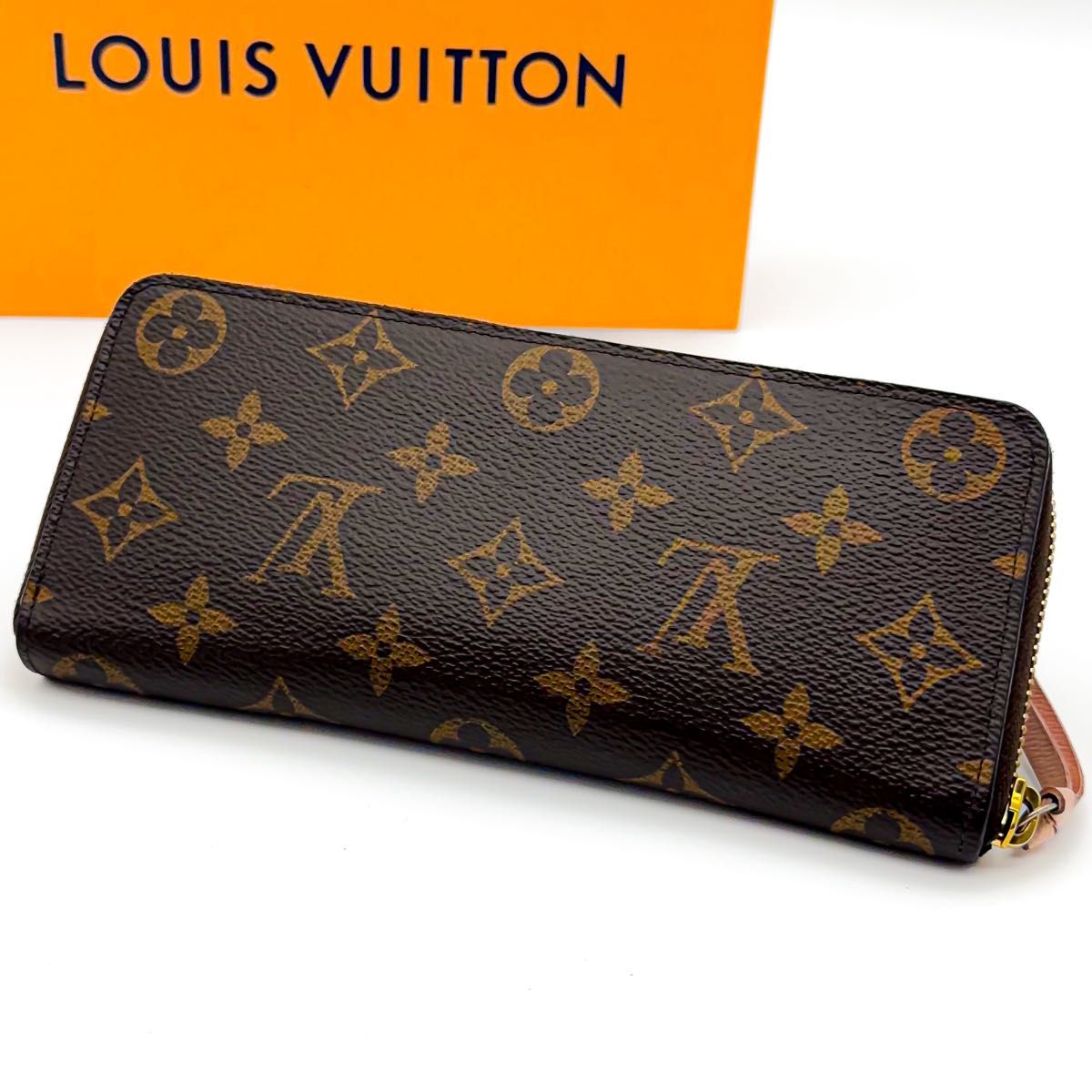 【極美品】LOUIS VUITTON ルイヴィトン モノグラム ポルトフォイユ クレマンス ローズバレリーヌ 長財布