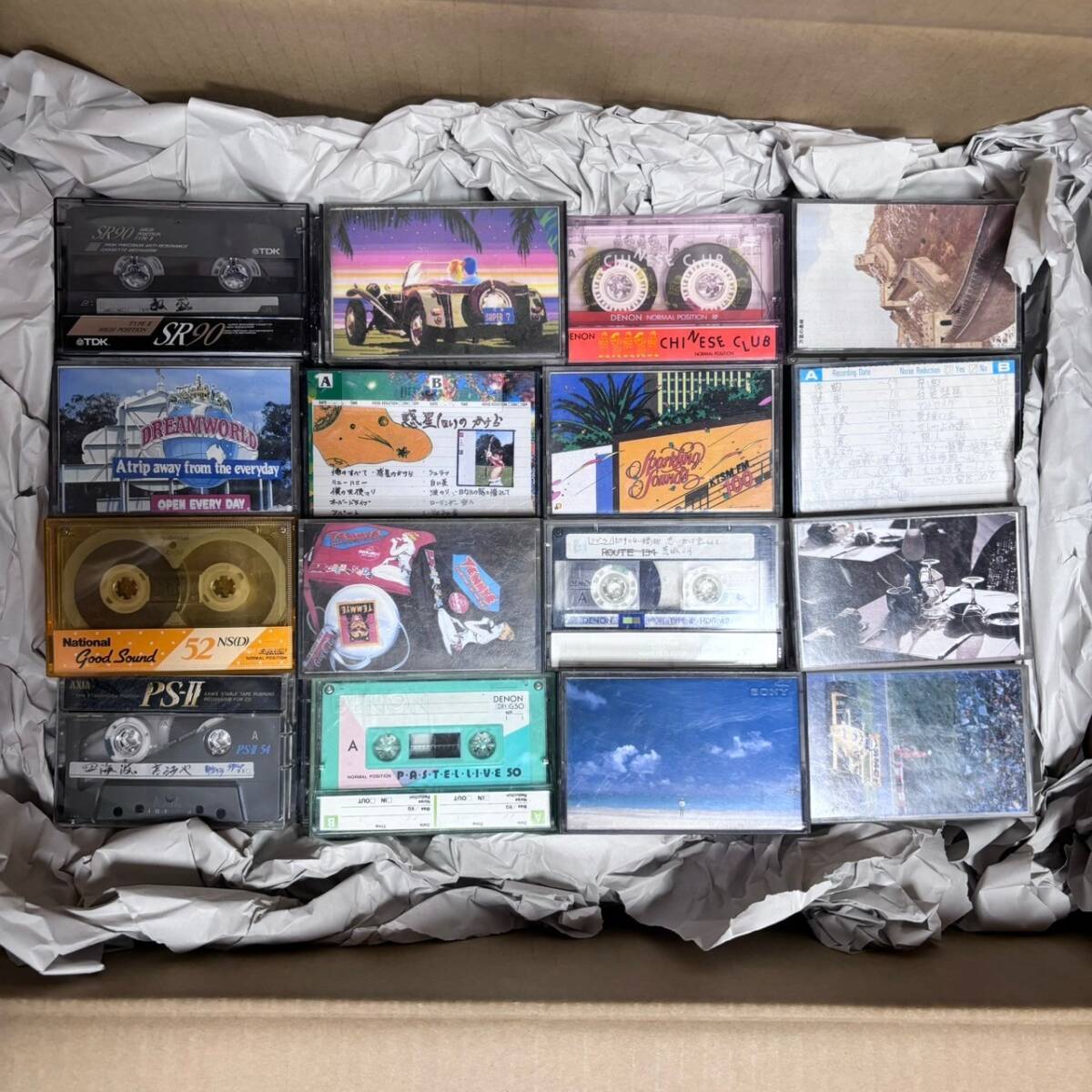 YM155 カセットテープ ノーマル・ハイポジ 総重量:約54.5kg ヤマト140サイズx3個口で発送 大量 まとめ (検)音楽 記録媒体 録音 オーディオ の画像8
