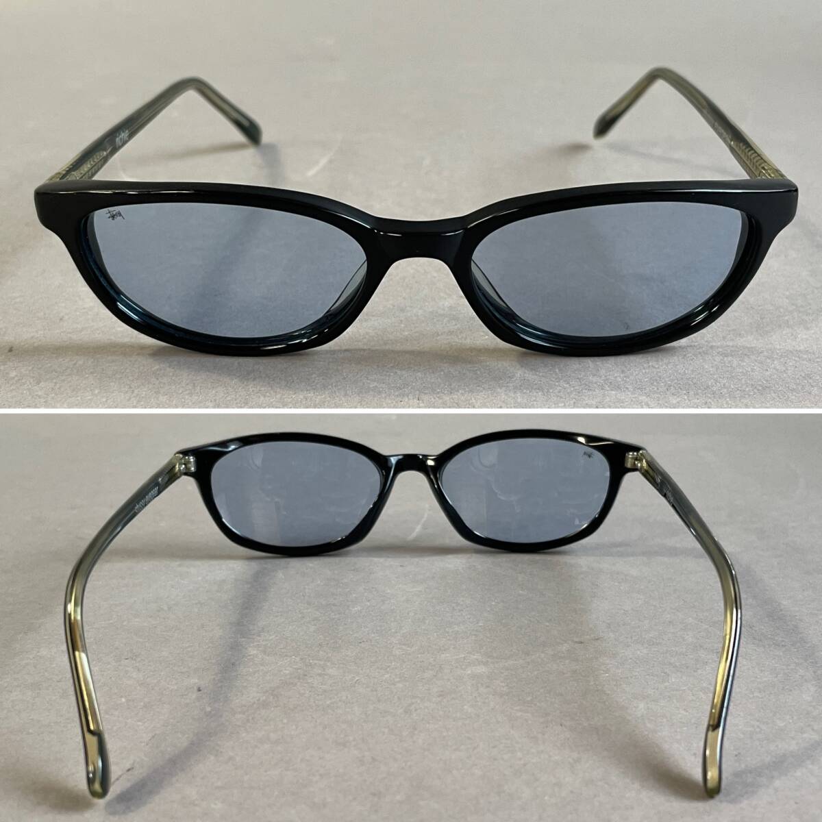 MS1095 STUSSY ステューシー eyegear アイギア richie リッチー サングラス ブラックフレーム ブルーグラス (検)フルリム セル アイウェア