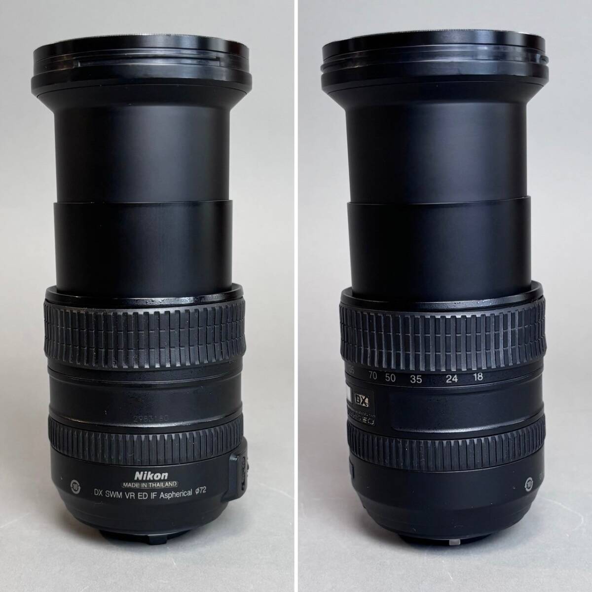 YM162 Nikon ニコン DX AF-S VR Nikkor 18-200mm カメラレンズ オートフォーカス ニッコール フード付き (検)手振れ補正 一眼 写真 撮影の画像3