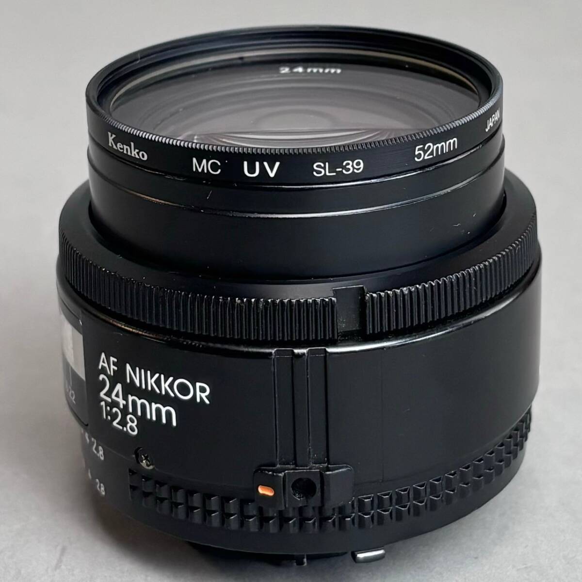 YM168 動作未確認 Nikon ニコン AF Nikkor 1:2.8 24mm オートフォーカス ニッコール カメラレンズ (検)一眼レフ 写真 撮影 光学機器 の画像7