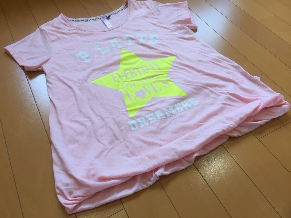 【PinkLatte】　バルーンTシャツ　　ピンク　　サイズ　S（160）_画像2