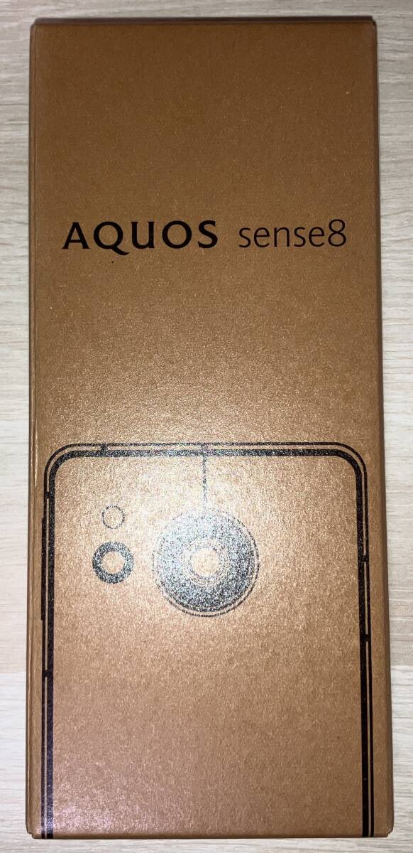 新品未開封 AQUOS sense8 SH-M26 6.1インチ メモリ6GB ストレージ128GB コバルトブラック 黒 SIMフリー SHARP シャープの画像2