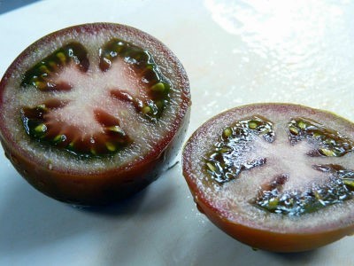 黒トマト フランス原産 在来種（果重：15ｇ～３５ｇ） タネ１０粒 ￥200スタートの画像9