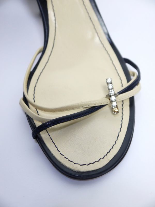  beautiful goods Alberta Ferretti ALBERTA FERRETTI sandals 37 23.5cm Italy made K172-85