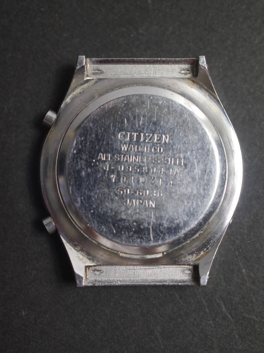 シチズン CITIZEN クリストロン CRYSTRON LC デジタル 4-095804 男性用 メンズ 腕時計 x614_画像5
