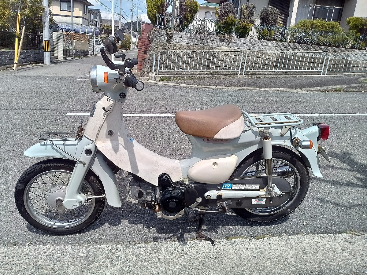 ホンダリトルカブ四速セル付き！グリップヒーター&イモビも付いていますの画像7