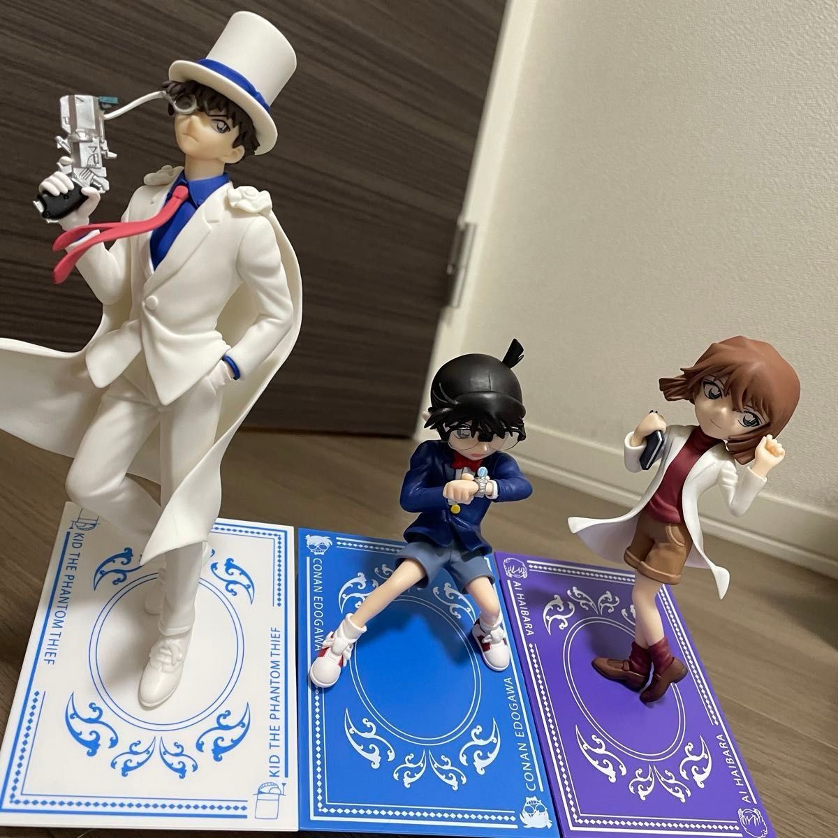名探偵コナンLuminasta 3点セット 怪盗キッド 江戸川コナン 灰原 名探偵コナンLuminasta 3点セット 怪盗キッド 江戸川コナン 灰原
