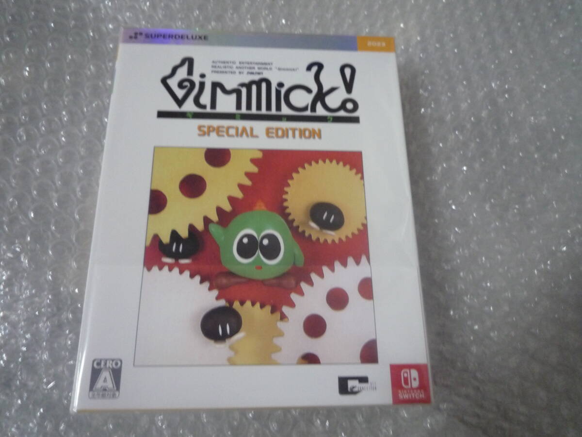 新品未開封　ストア限定　【Switch】 Gimmick！ Special Edition DELUXE１st RUN　ギミックスペシャルエディション　受注生産商品_画像1