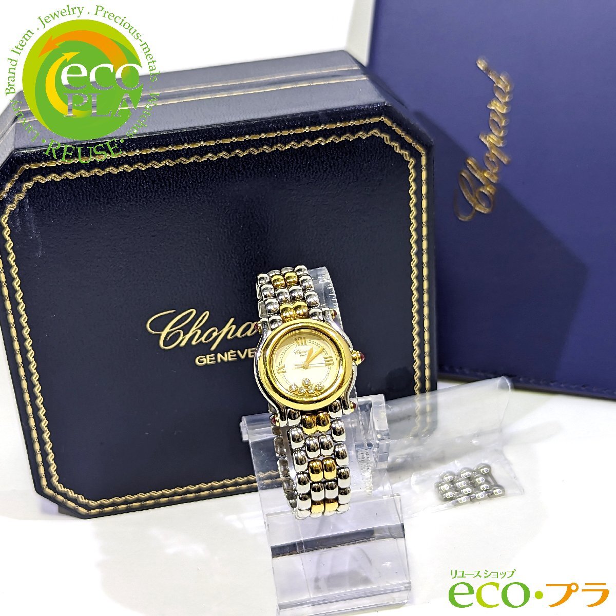  Chopard Chopard happy спорт 5P diamond кварц женские наручные часы тип аккумулятора передвижной товар с гарантией бриллиант 27/8278-21