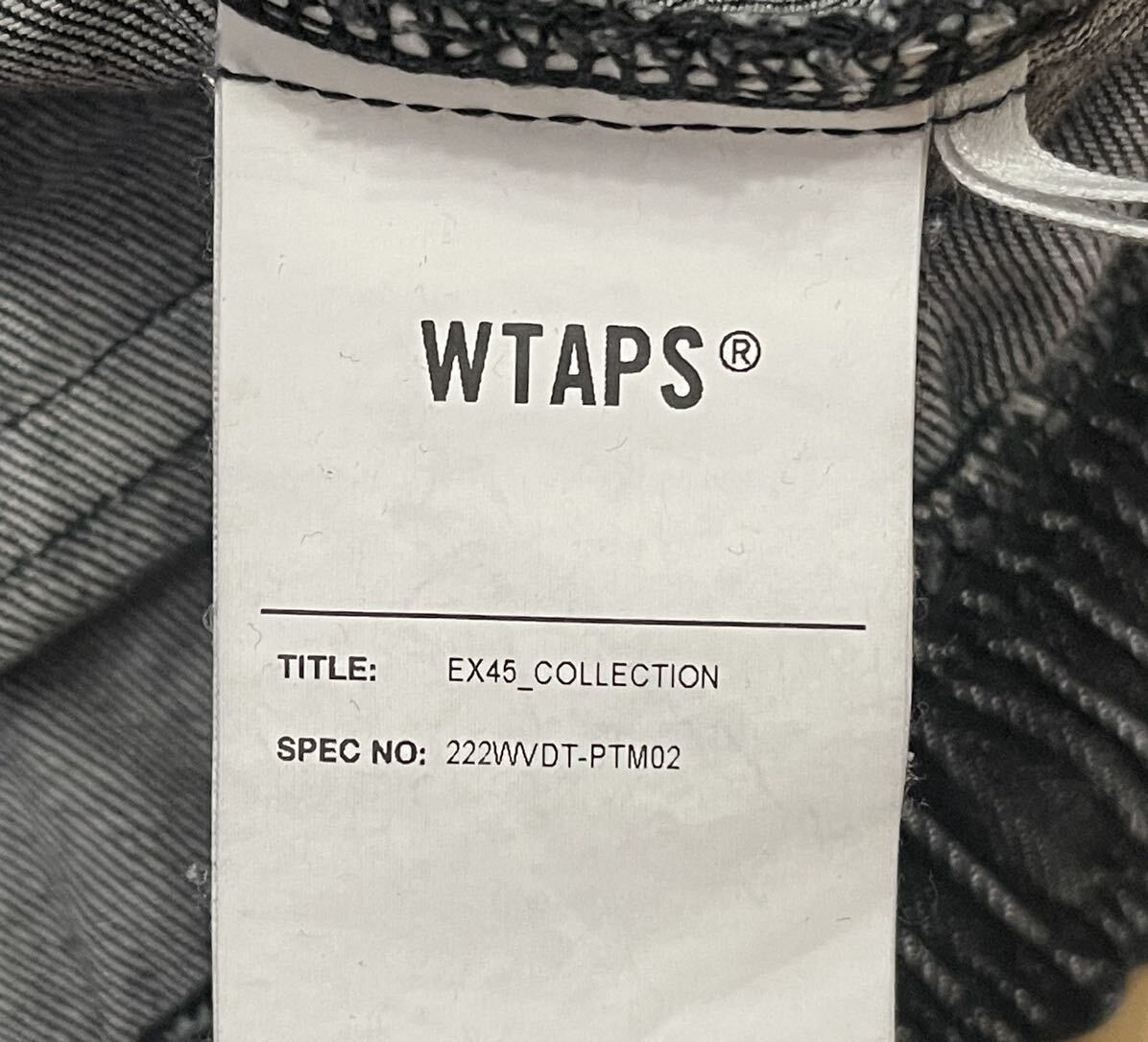 wtaps ダブルタップス22aw GIMMICK TROUSERS COTTON. DENIM wtaps ダブルタップス22aw GIMMICK TROUSERS COTTON. DENIM