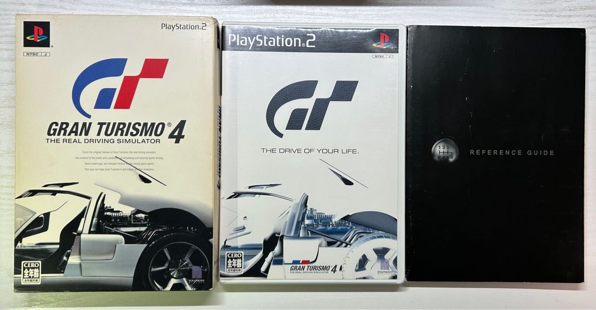 PS2 グランツーリスモ3,4 ツーリストトロフィー 3本セット