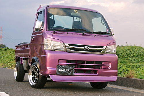 ハイゼットトラック 200後期 S211P ジャンボ 4WD 専用 オーバーフェンダー 前後セット ハロースペシャル の画像1