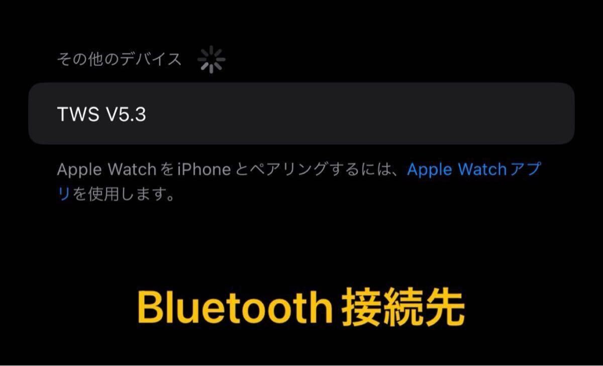 ワイヤレスイヤホン Bluetooth5.3 防水 1200mAh 緊急モバイルーバッテリー代わりにも usb type-C充電の画像8