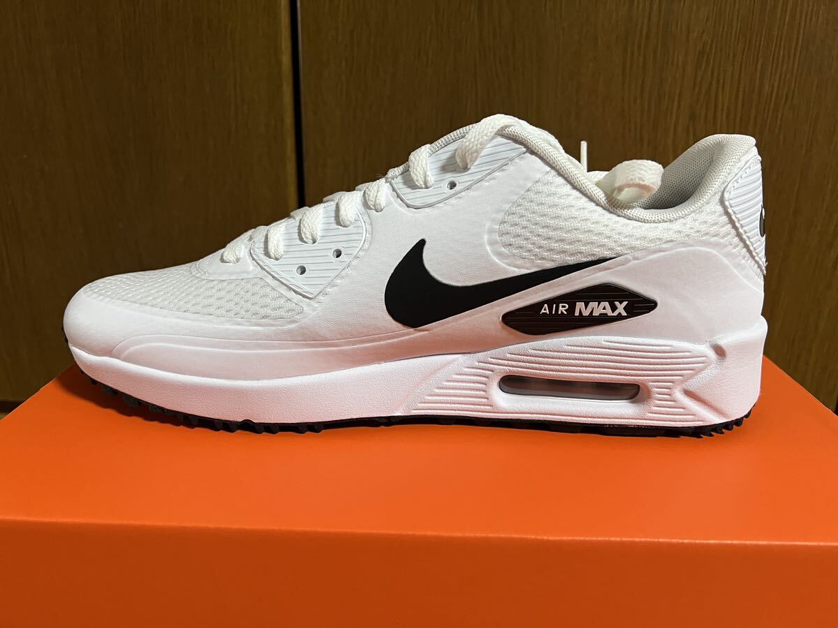 ★新品★NIKE ナイキ エアマックス 90G ゴルフシューズ 27cm AIR MAX 90 G 白