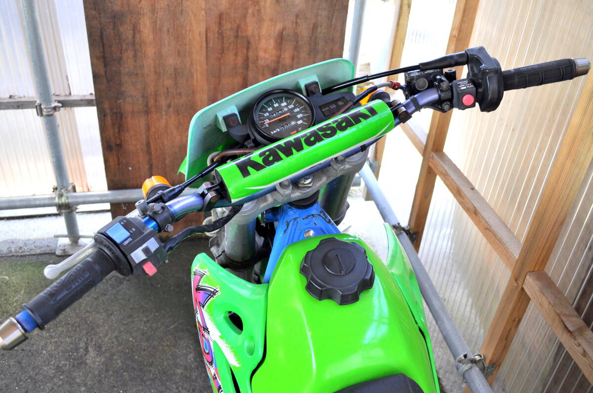 カワサキ KDX250SR 実動 低走行 エンジン腰上O/H済み 自賠責有り KDX XT XR TDR WR DR KLX KLR XL CB CRM AR DT TLR 2stオフロードの画像5