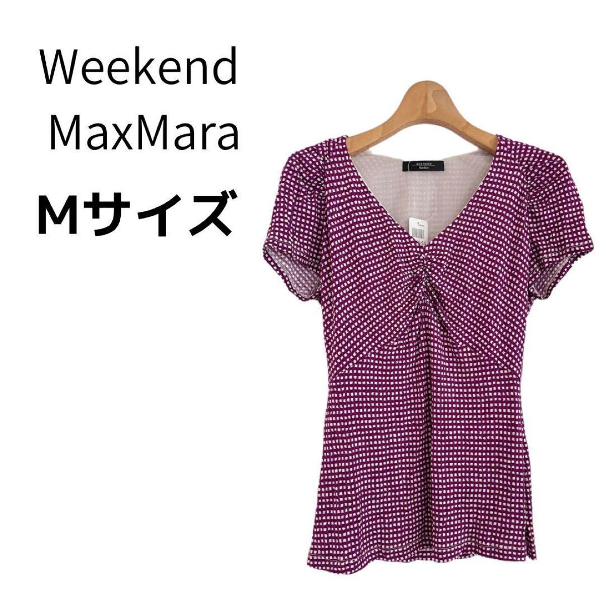 Weekend MaxMara ウィークエンドマックスマーラ カットソー M  半袖 半袖Tシャツ パープル 紫 