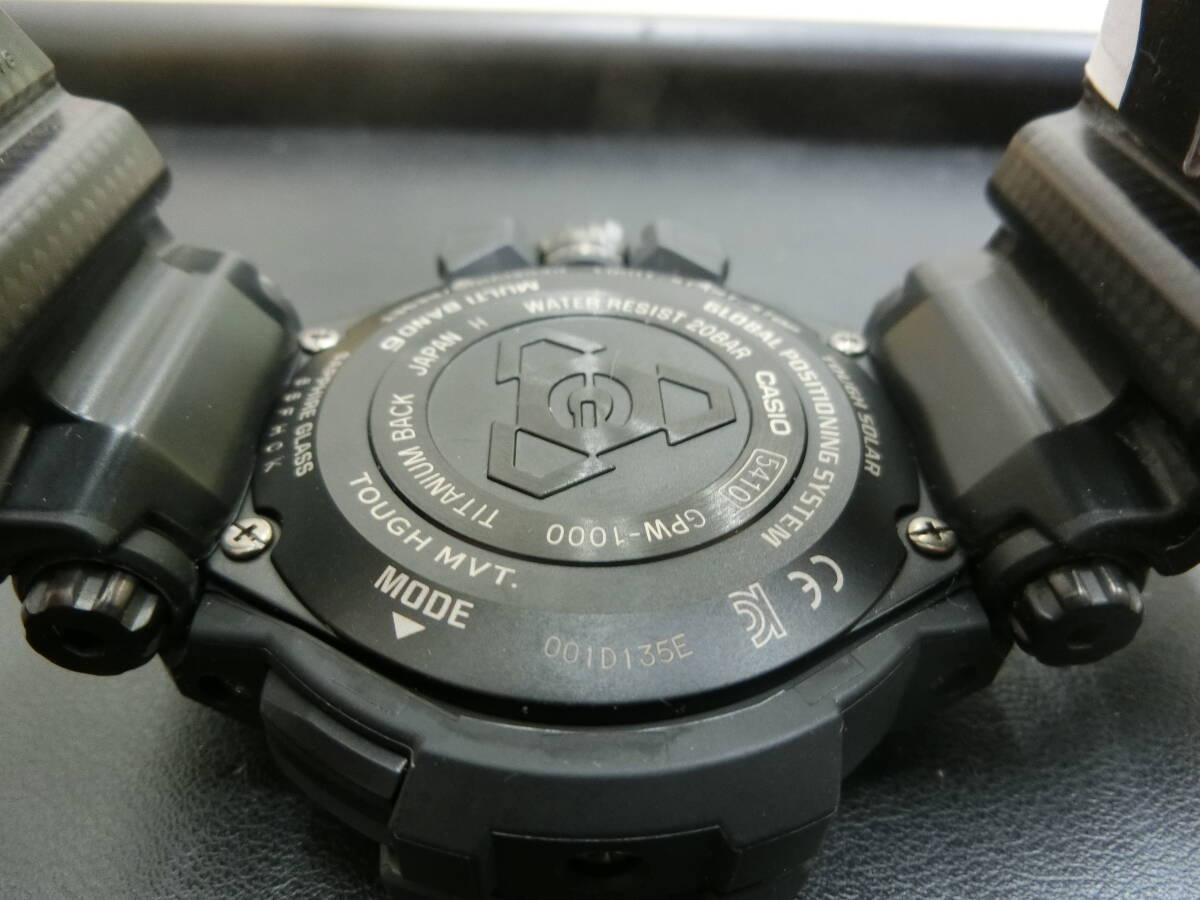 ◎◯腕時計 CASIO/カシオ G-SHOCK 5410 GPW-1000 稼働品◯◎の画像5