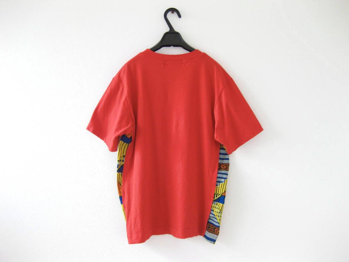 美品☆フランス製☆COMME des GARCONS SHIRT☆Tシャツ☆Sサイズ☆半袖☆コットン☆RED☆カットソー☆コムデギャルソン_画像3