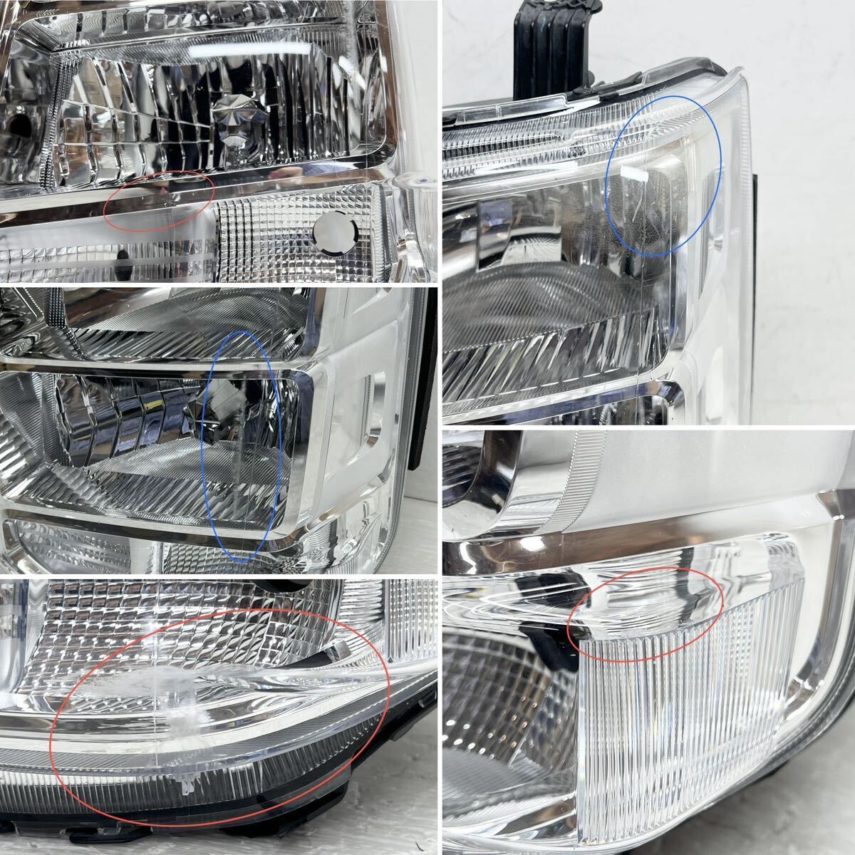 ★送料込★即決 エブリィワゴン DA17W 純正 HID 左 ヘッドライト ランプ LE14C6329 スズキ エブリー 送料無料 5953の画像4