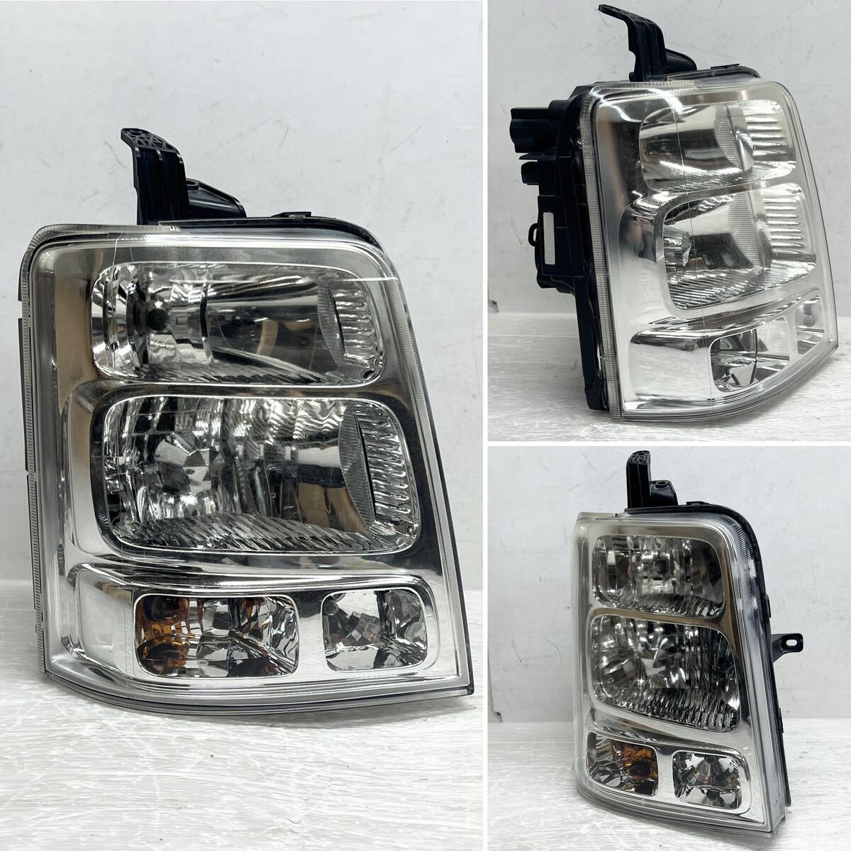 ★送料込★即決 エブリィワゴン DA64W 純正 HID 左右 ヘッドライト ランプ LE06H6166 LE06G6166 スズキ 送料無料 5981の画像2