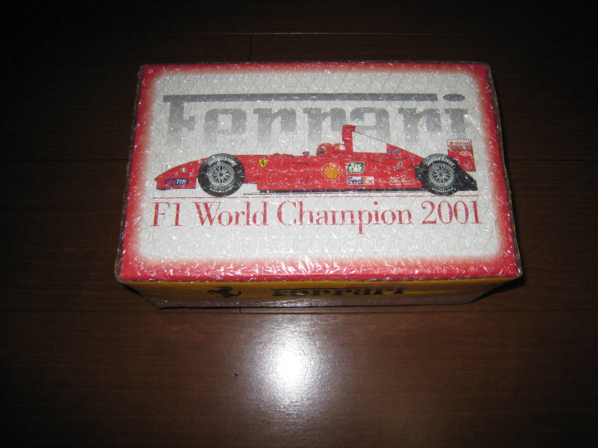 ★1円スタート～BBR★F12001-GRAND PRIX 2001M.シューマッハワールドCHANPION MADE IN Italiana新品未開封★_画像1