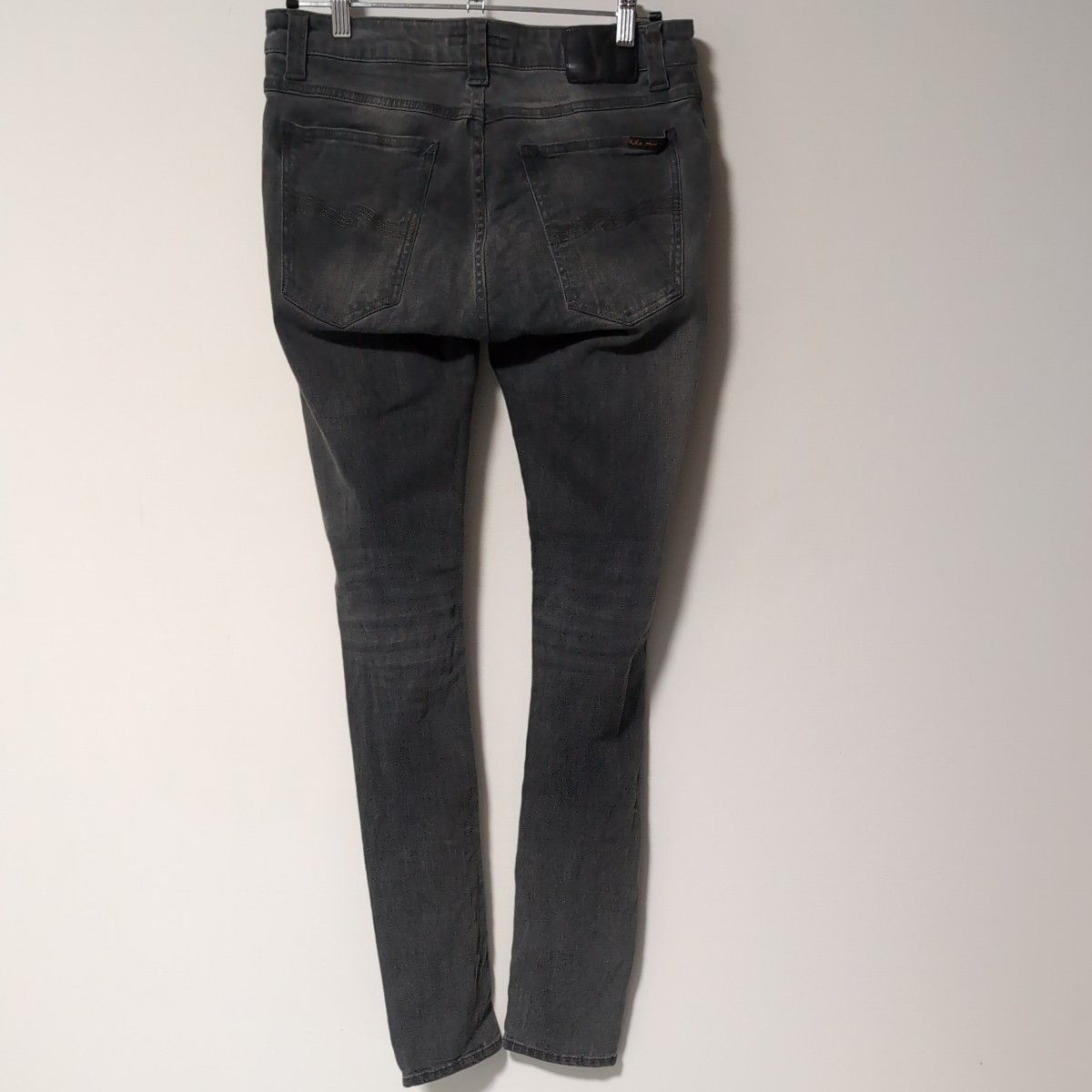 NUDIE JEANS ヌーディージーンズ SKINNY LIN W32 ｌ32 スキニー ストレッチ グレー