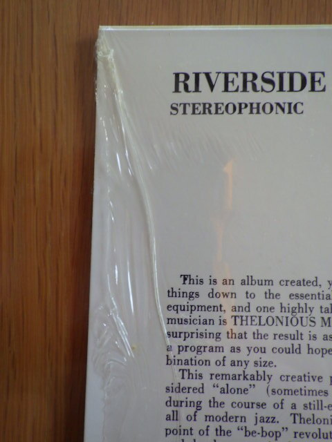 L2444 ] THELONIOUS ALONE IN SAN FRANCISCO/THELONIOUS MONK OJC-231_画像3