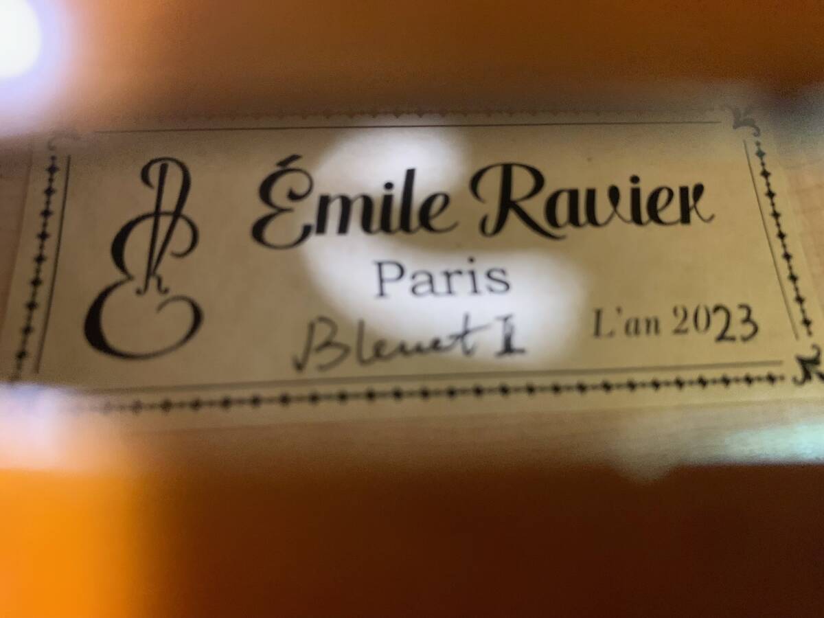  Франция ателье производства 4/4 скрипка Emile Ravier.. высокий класс модель 