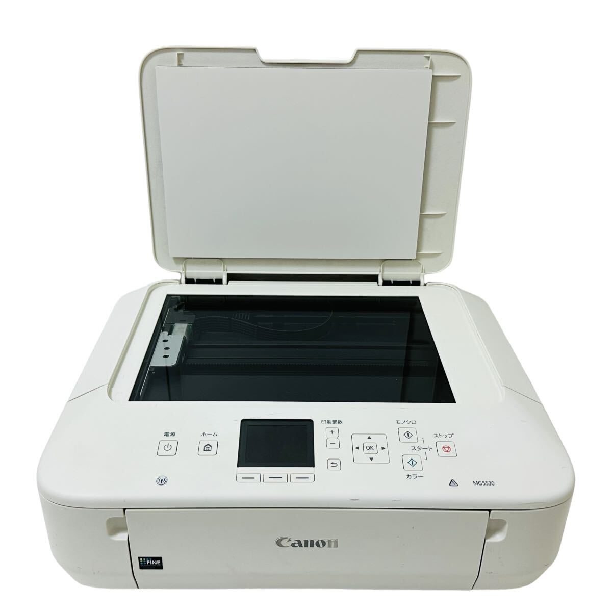 ★ 人気商品 ★ Canon キャノン インクジェットプリンター複合機 PIXUS ピクサス MG5530 WH ホワイト プリンター 複合機 インクジェット_画像3