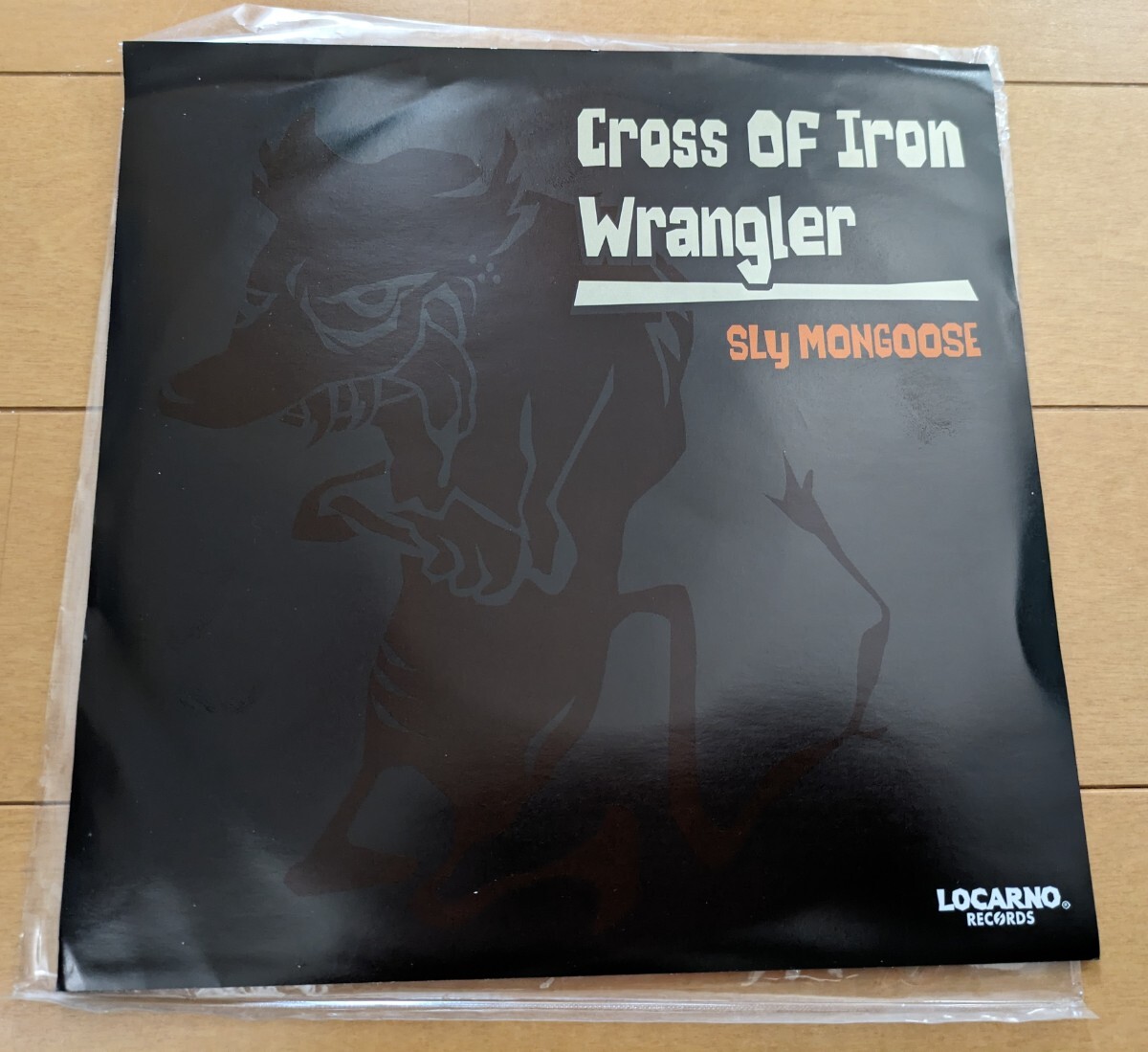 SLY MONGOOSE / Cross Of Iron Wrangler 7インチ　レコード_画像1