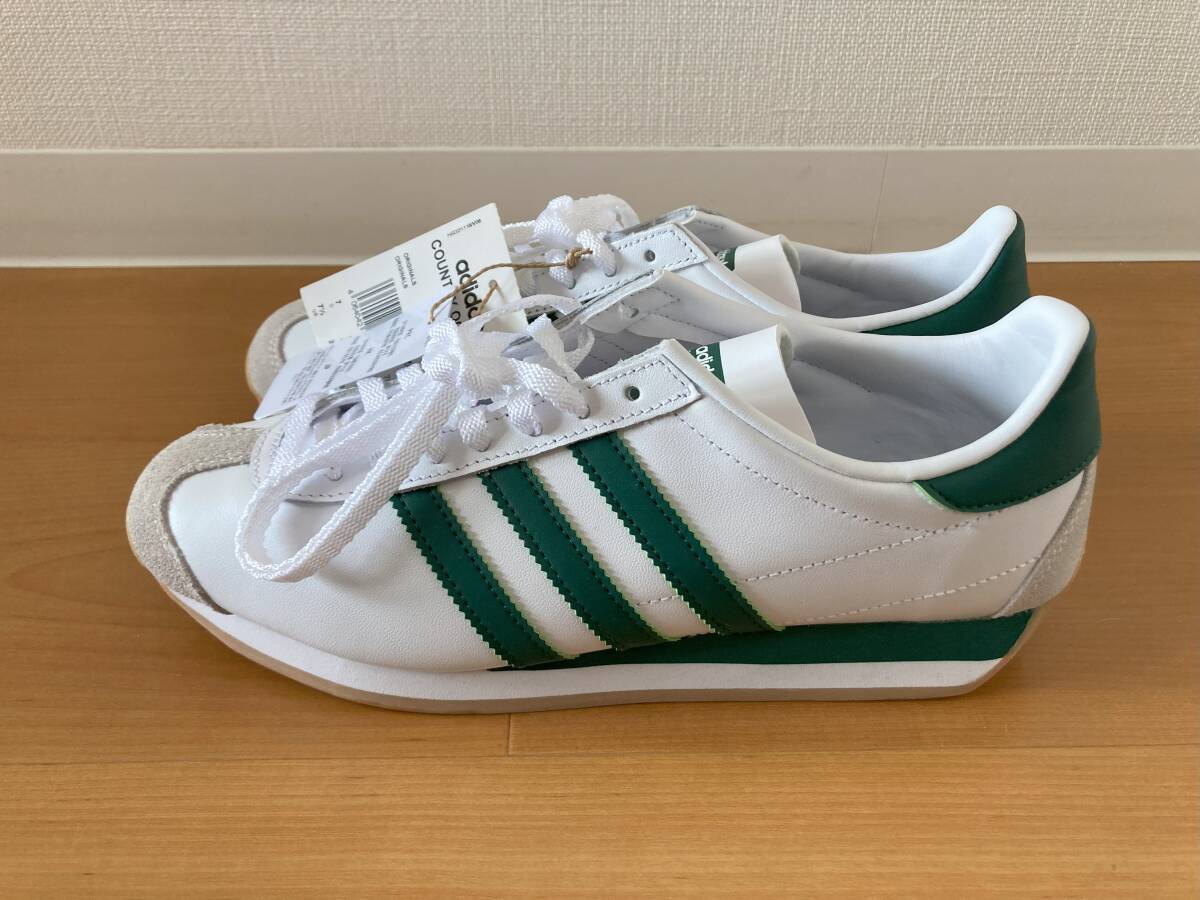 未使用  adidas カントリー COUNTRY OG 白ｘ緑 25.5cmの画像3