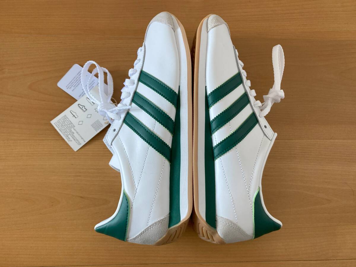 未使用  adidas カントリー COUNTRY OG 白ｘ緑 25.5cmの画像7