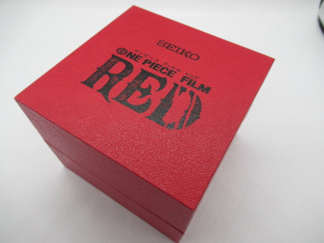 69356 SEIKO 7T92-HCR0 ONE PIECE FILM RED 公開記念ウォッチ 2000本限定品 腕時計 ワンピース 稼働品 譲渡品_画像9
