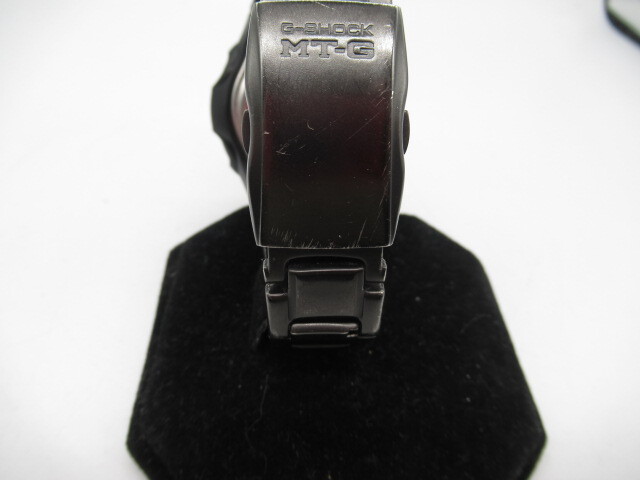 69567 CASIO カシオ 腕時計 G-SHOCK MTG-900IDJ ジーショック 電波ソーラー ブラックフォースモデル 稼働品の画像10