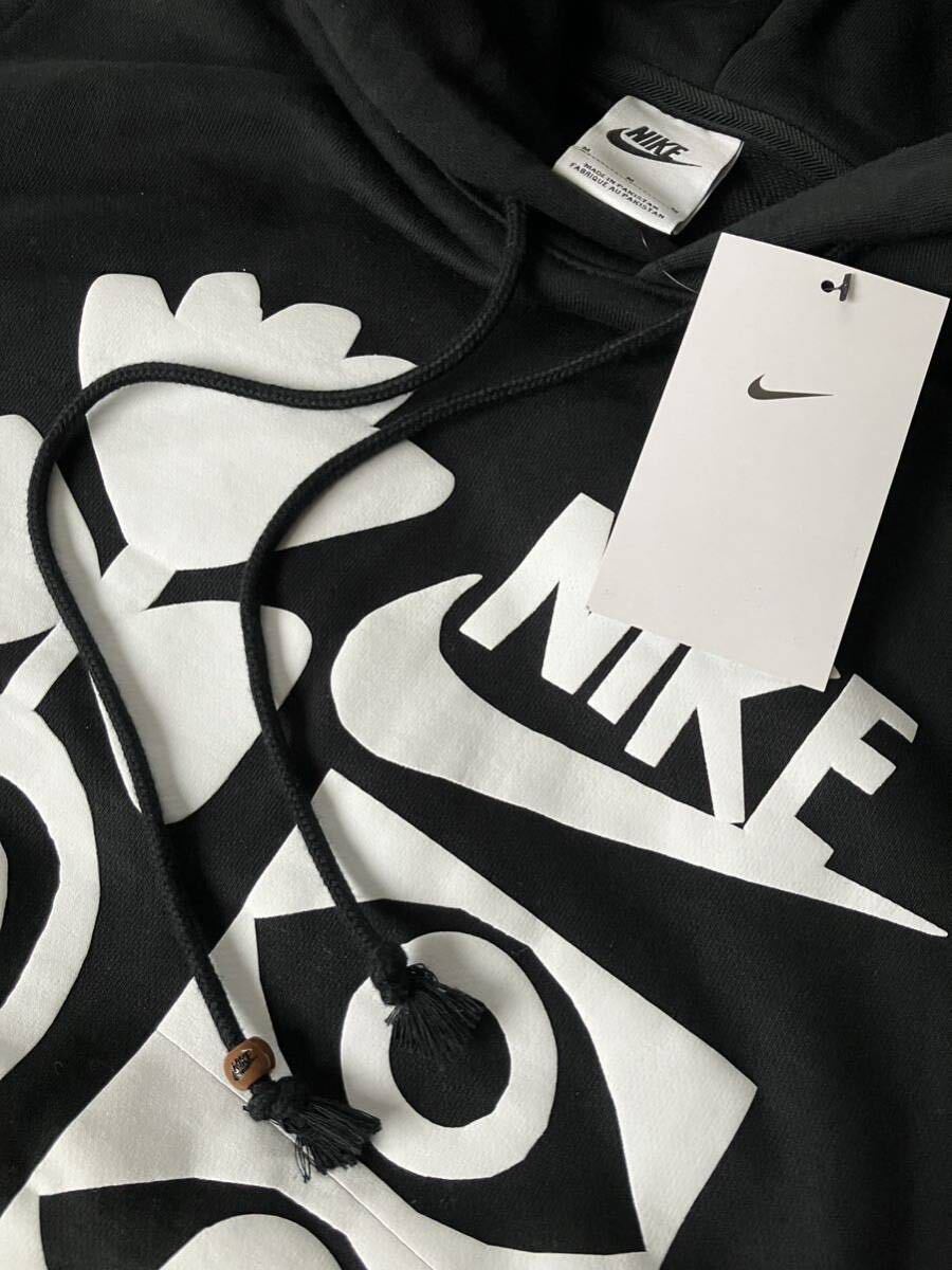 新品 未使用 タグ付き☆ナイキ NIKEプルオーバー パーカー フーディ☆HAVE A NIKE DAY☆スウェット フレンチテリー☆Mサイズ 黒/ブラック_画像8