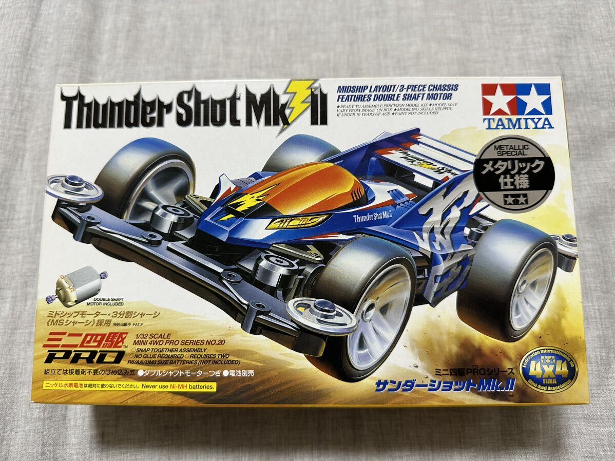  Tamiya Mini 4WD Thunder Schott Mk.II momo-i металлик specification 