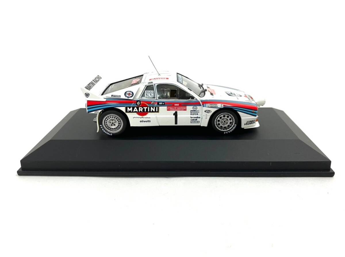 hpi・racing 1/43 ランチア 037 ラリー #1 1985 サンレモ ミニカー LANCIA 037 RALLY SANREMO（48050MT1）の画像3